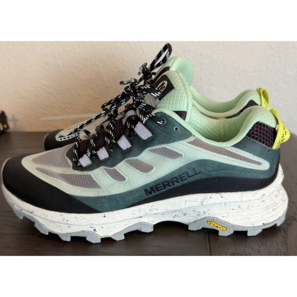 Merrell Women's Size 8.5 Jade/Multi Moab Speed Hiking Shoes - Picture 2 of 12